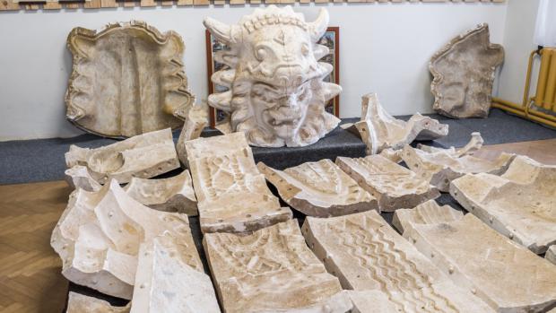 A mould of the statue of Radegast, made according to the original from Radhošť, in Trojanovice. Photo Miroslav Bobek   