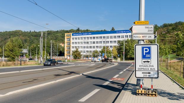 Parking Blanka – pohodlné parkování u Zoo Praha. Foto: Petr Hamerník, Zoo Praha