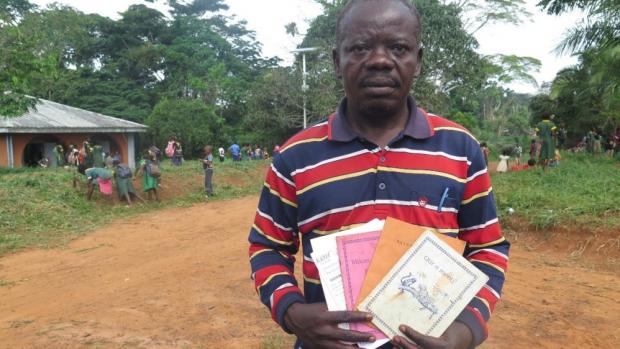 Priest and ethnolinguist Maurice Ekoalea Mvolo. Photo: Jocelyn Ewane Aubery 