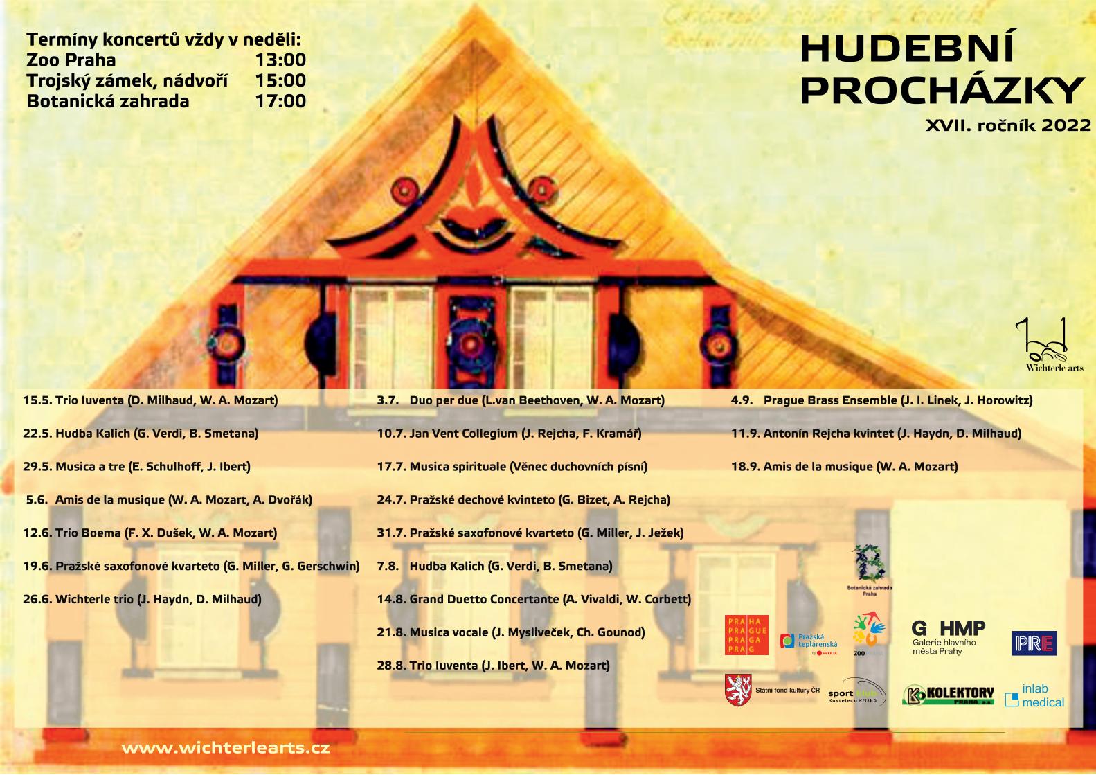 Hudební procházky 2022