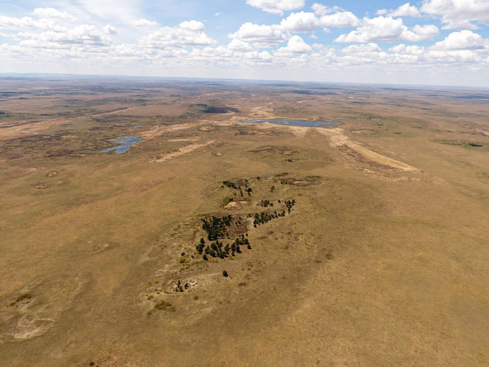 An aerial image of one of the two shortlisted sites. This one is located near Khalkhin Gol. Photo Miroslav Bobek