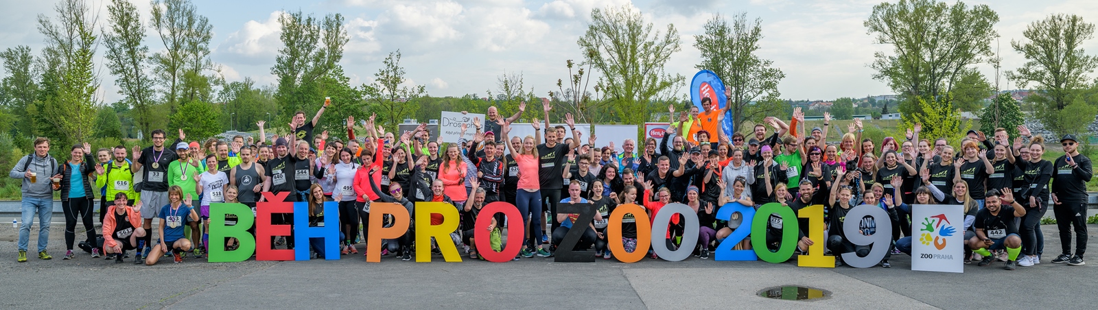 Běh pro zoo 2019, foto: Petr Hamerník, Zoo Praha