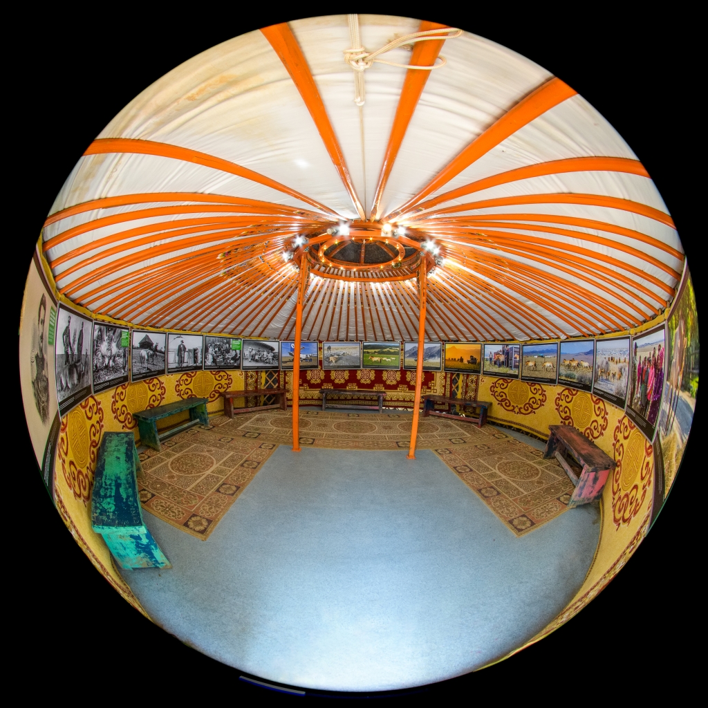 New exhibition in the yurt. Photo: Petr Hamerník, Zoo Praha