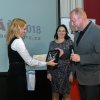 Vít Kahle, odborný poradce pro marketing a PR Zoo Praha, přebírá ocenění pro Zoo Praha Vizionář 2018. Foto: Petr Hamerník, Zoo Praha.