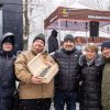 Pracovníci Odboru dopravněsprávních činností Magistrátu hl. m. Prahy převzali cenu Velký Richard z rukou ředitele Zoo Praha Miroslava Bobka (uprostřed). Foto Oliver Le Que, Zoo Praha