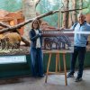 Astronautovi NASA a jeho manželce pomáhali s výběrem jmen i jejich děti. Foto Oliver Le Que, Zoo Praha
