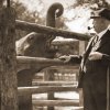 Zakladatel zoo profesor Janda a legendární slon Baby. Foto archiv Zoo Praha