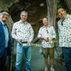 Slavnostní přestřižení pásky před noční expozicí Indonéské džungle. Zleva: Vedoucí Tchajpejské hospodářské a kulturní kanceláře v ČR Liang-Ruey Ke, primátor hl. m. Prahy Zdeněk Hřib, náměstek primátora Petr Hlubuček, ředitel Zoo Praha Miroslav Bobek.