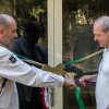 Velvyslanec České republiky v Austrálii Tomáš Dub a ředitel Zoo Praha Miroslav Bobek při přestřihávání pásky. Foto Zuzana Holubová, Zoo Praha