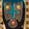 V herním prvku naleznou děti i dospělí repliky domorodých artefaktů, fetiše či předměty denní potřeby. Návrh: Matěj Hájek a Jakub Nepraš