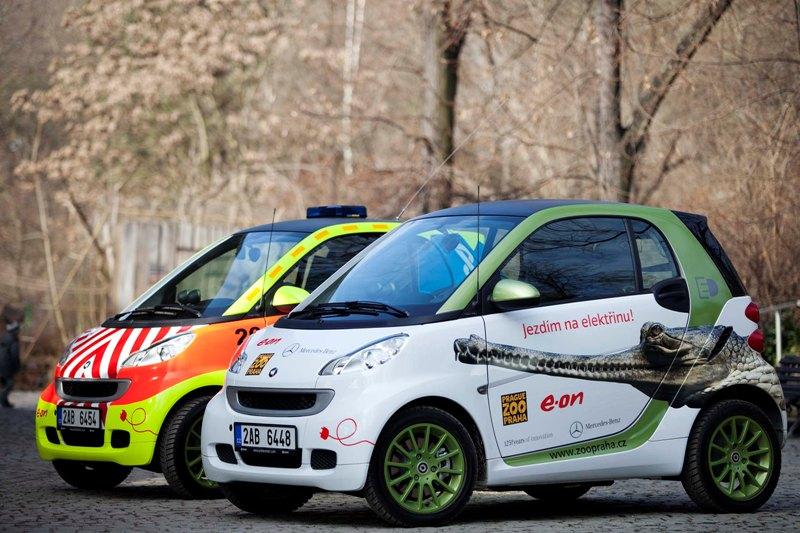 Elektromobil smart ed, foto (c) Tomáš Adamec