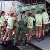 Loading the mares on the plane. Photo Prague Zoo