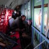 During the flight between Prague and Kazan, the team still in full strenght. Photo Prague Zoo
